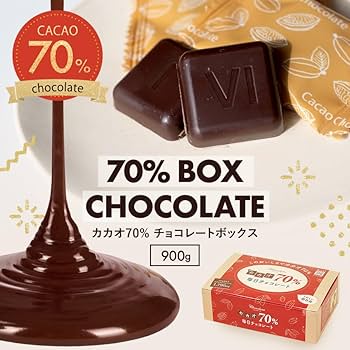 Amazon | ショコドーネ【◇カカオ70％チョコレートボックス入り